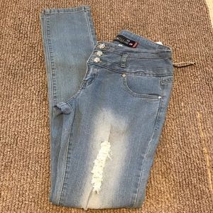 Rich Cow Skinny Stretch Jeans Size 5